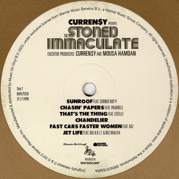 Curren$y - Stoned Immaculate - Vinyl Record lp image 4