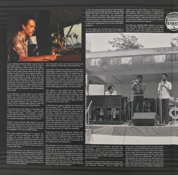 Lyman Woodard Organi - Saturday Night Special - Vinyl Record 2xlp image 2