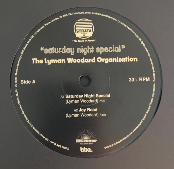 Lyman Woodard Organi - Saturday Night Special - Vinyl Record 2xlp image 5