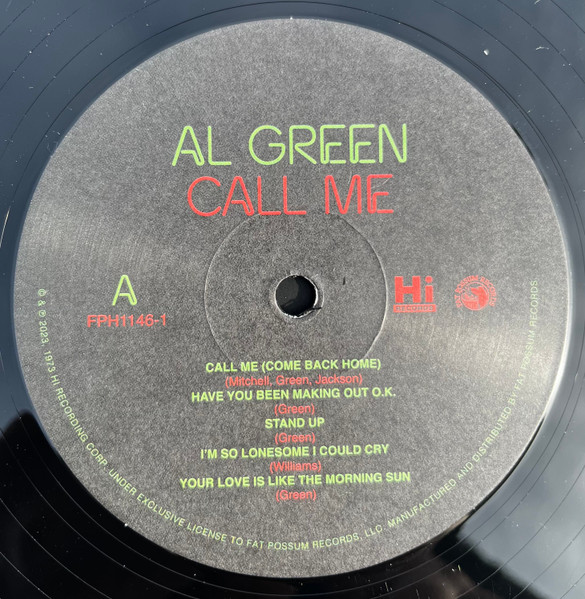 Al Green - Call Me - Vinyl Record lp image 5