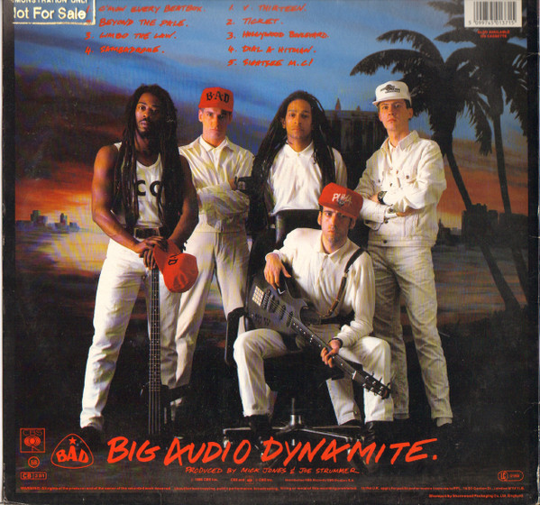 Big Audio Dynamite - No. 10, Upping St. - Used Vinyl Record lp image 2