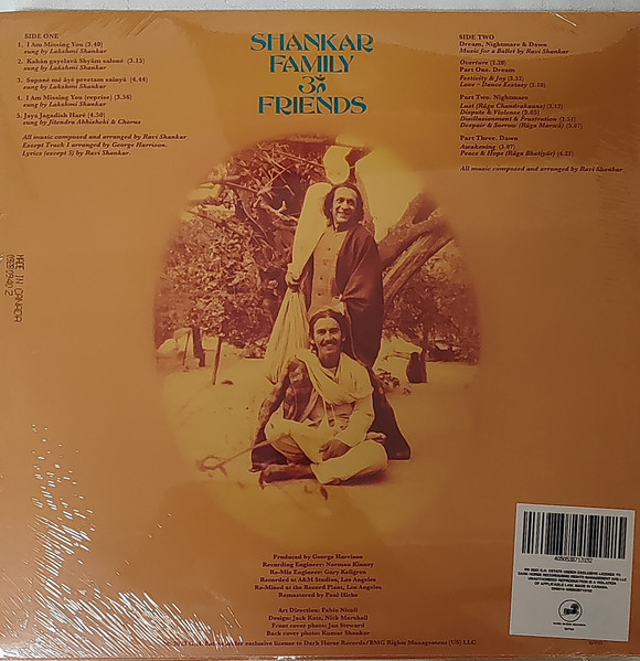 Shankar Family & Fri - Vinyl Record lp image 2