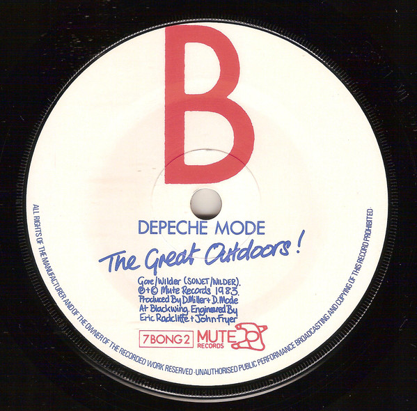Depeche Mode - Get The Balance Right! - Used Vinyl Record 7" image 4