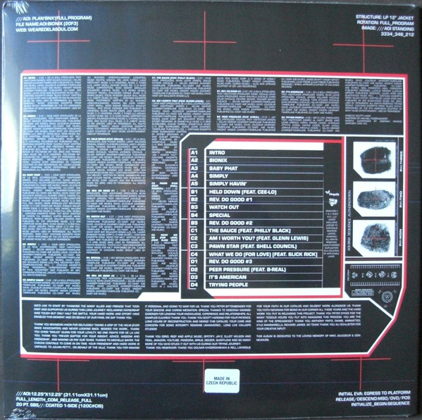 De La Soul - AOI: Bionix - Vinyl Record 2xlp image 2