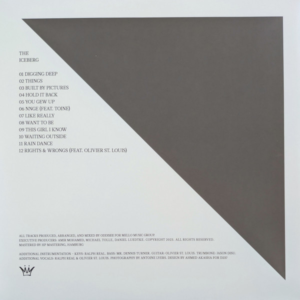Oddisee - Iceberg - Vinyl Record lp image 2