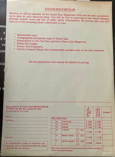 Status Quo - Whatever You Want - Used Vinyl Record image 8