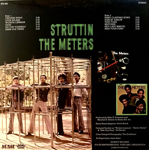 Meters - Struttin' - Vinyl Record lp image 2