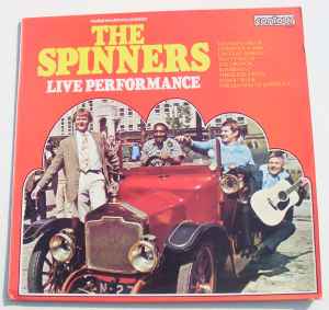 Spinners - Live Performance - Used Vinyl Record image 1