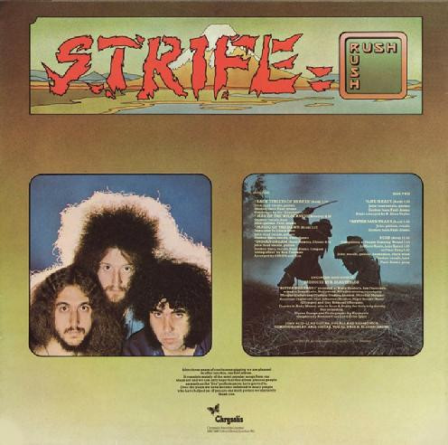 Strife - Rush - Used Vinyl Record image 2