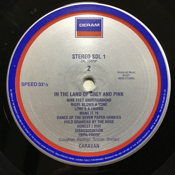 Caravan - In The Land Of Grey And Pink - Used Vinyl Record image 4