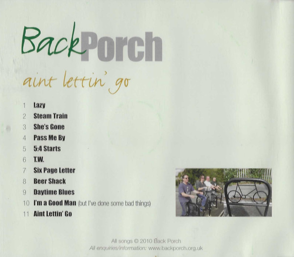 Back Porch Band - Ain't Letting Go - Used cd image 2