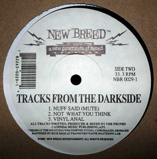 Prunes - Tracks From The Darkside - Used Vinyl Record 12" image 2