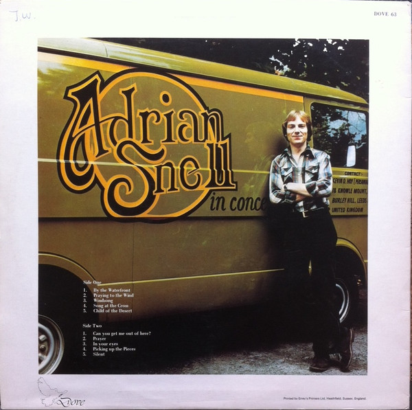 Adrian Snell - Something New Under The Sun - Used Vinyl Record image 2