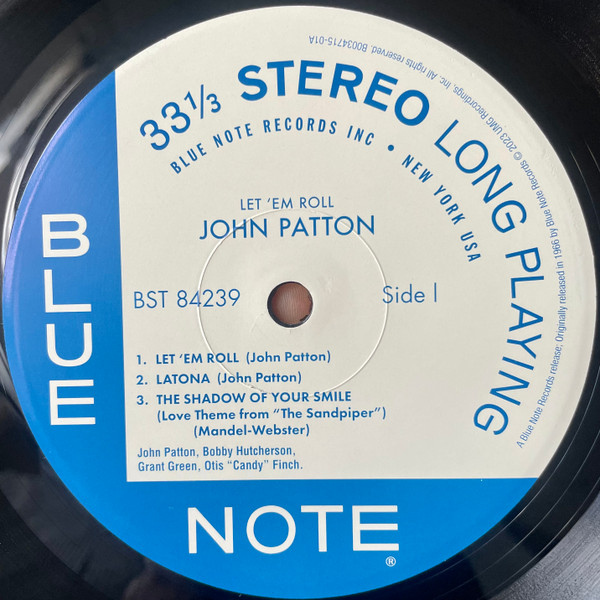 John Patton - Let 'Em Roll - Vinyl Record lp image 5