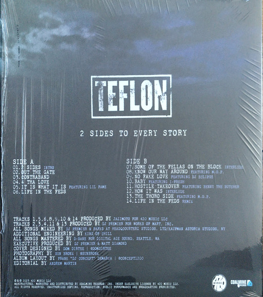 Teflon - 2 Sides To Every Story - Vinyl Record lp image 2