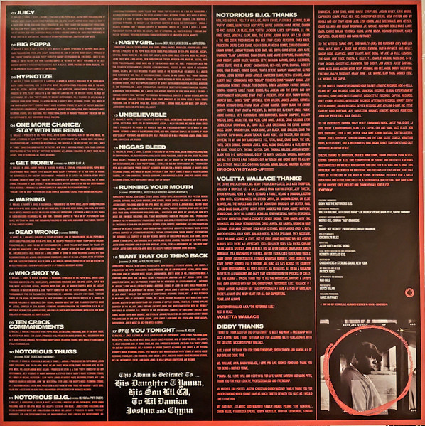 Notorious B.I.G. - Greatest Hits - Vinyl Record 2xlp image 8