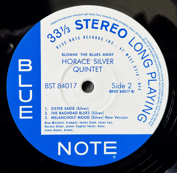 Horace Silver Quinte - Blowin' The Blues Away - Vinyl Record lp image 4