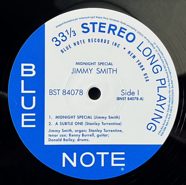 Jimmy Smith - Midnight Special - Vinyl Record lp image 3