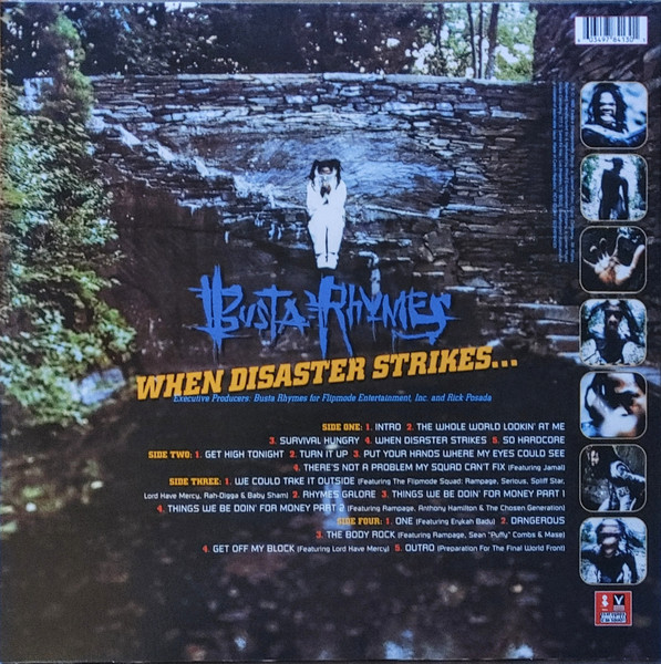 Busta Rhymes - When Disaster Strikes... - Vinyl Record 2xlp image 2