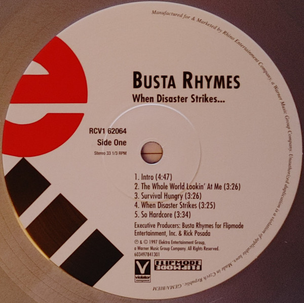 Busta Rhymes - When Disaster Strikes... - Vinyl Record 2xlp image 5