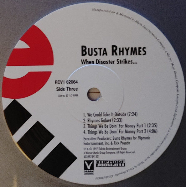 Busta Rhymes - When Disaster Strikes... - Vinyl Record 2xlp image 7