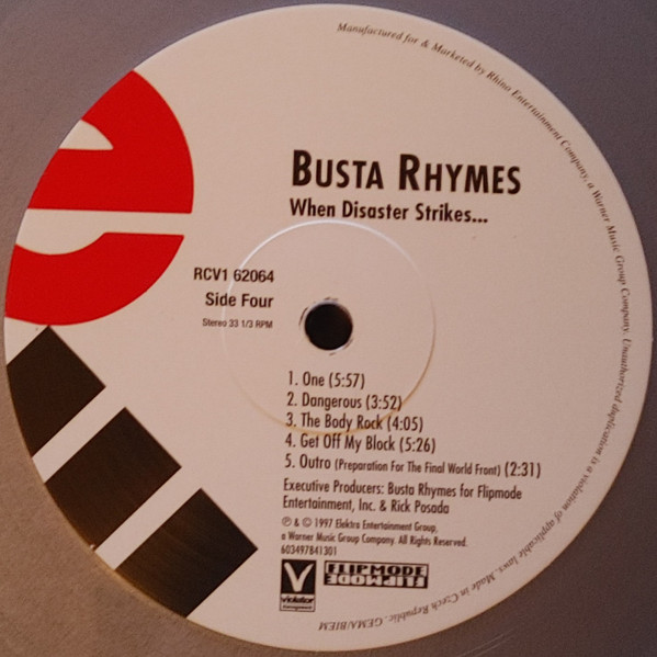 Busta Rhymes - When Disaster Strikes... - Vinyl Record 2xlp image 8