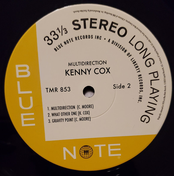 Kenny Cox And The Co - Multidirection - Vinyl Record lp image 4