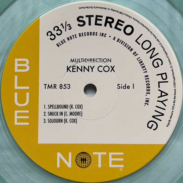 Kenny Cox And The Co - Multidirection - Vinyl Record lp image 3