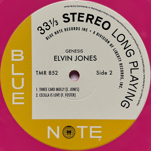 Elvin Jones - Genesis - Vinyl Record lp image 6