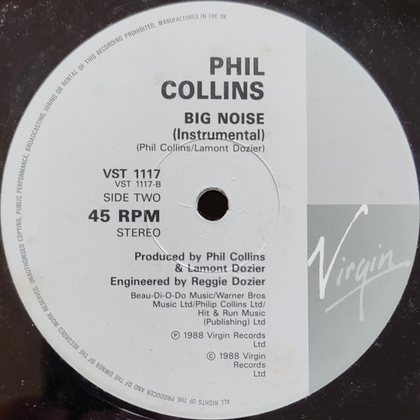 Phil Collins - A Groovy Kind Of Love - Used Vinyl Record 12" image 4