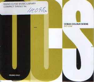Ocean Colour Scene - So Low - Used CD image 1