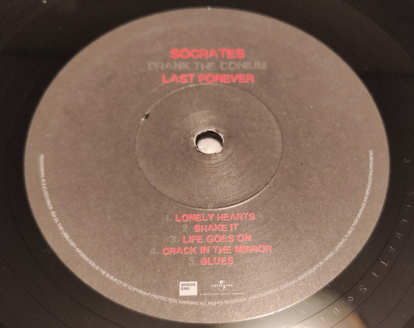 Socrates Drank The C - Last Forever - Vinyl Record lp image 6