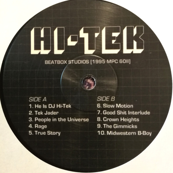 Hi-Tek - Beatbox Studios [1995 MPC 60II] - Vinyl Record lp image 3
