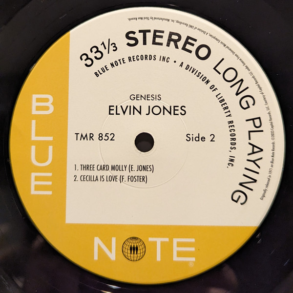 Elvin Jones - Genesis - Vinyl Record lp image 4