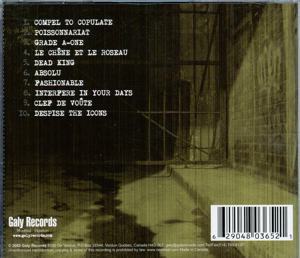 Despised Icon - Consumed By Your Poison - Used CD image 2
