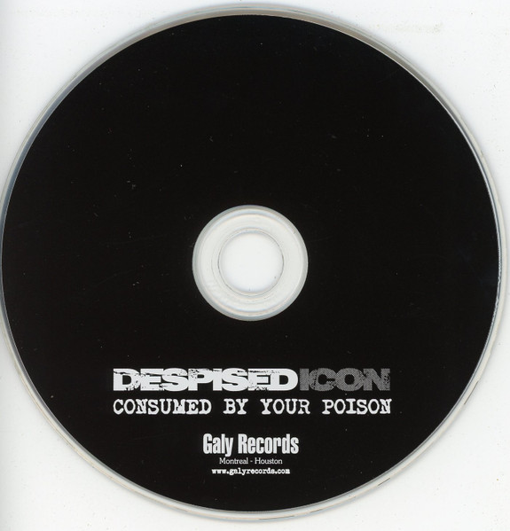 Despised Icon - Consumed By Your Poison - Used CD image 3
