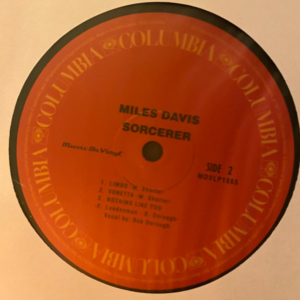 Miles Davis - Sorcerer - Vinyl Record lp image 4
