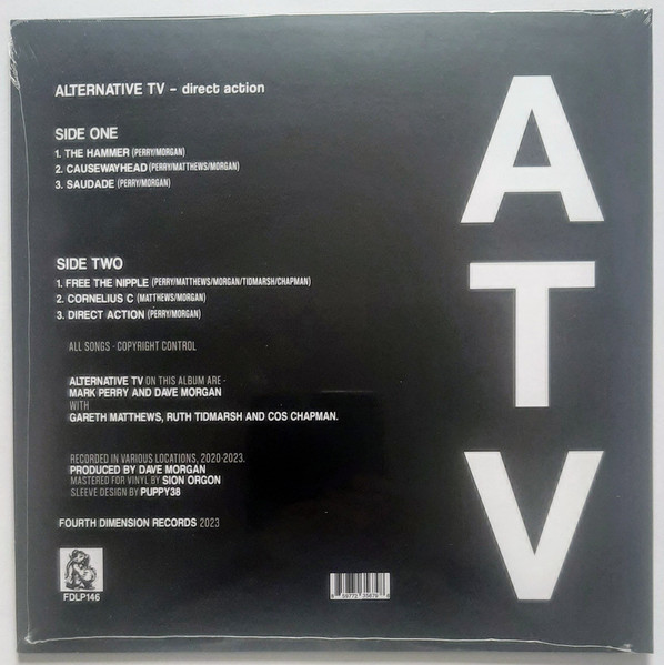 Alternative TV - Direct Action - Vinyl Record lp image 2
