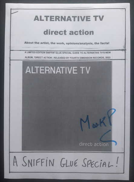 Alternative TV - Direct Action - Vinyl Record lp image 3