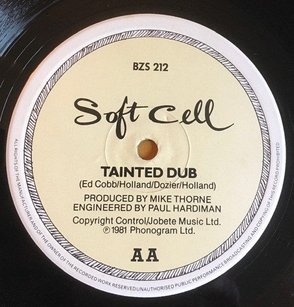 Soft Cell - Tainted Love / Where Did Our Love Go / Tainted Dub - Used V image 4
