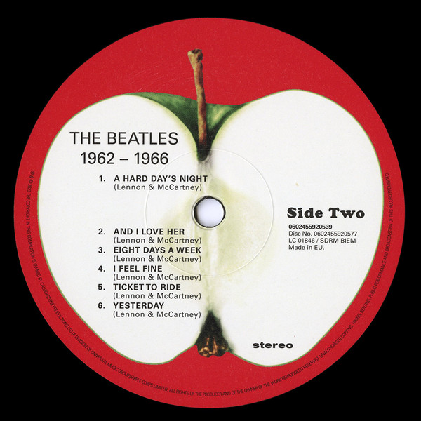 Beatles - 1962-1966 - Vinyl Record 3xlp image 4