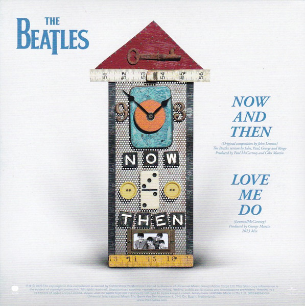 Beatles - Now And Then / Love Me Do - Vinyl Record 7" image 2