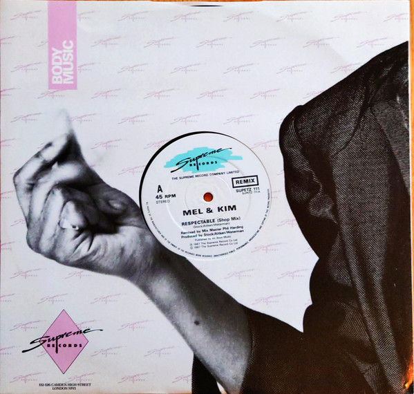 Mel & Kim - Respectable - Used Vinyl Record 12" image 2