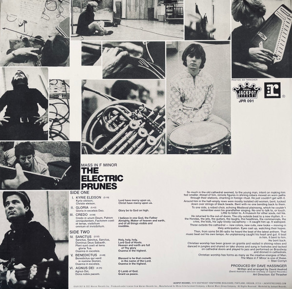 Electric Prunes - Mass In F Minor - Vinyl Record lp image 2