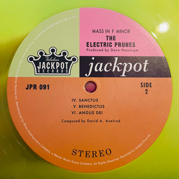 Electric Prunes - Mass In F Minor - Vinyl Record lp image 4