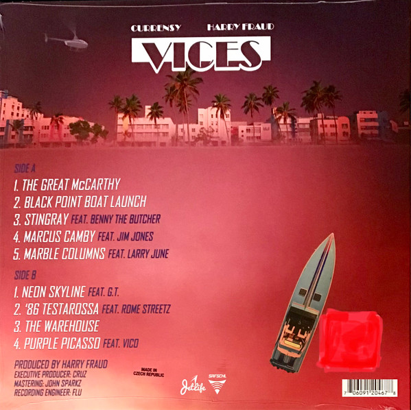 Curren$y - Vices - Vinyl Record lp image 2