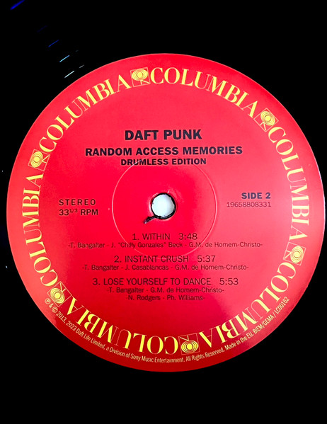 Daft Punk - Random Access Memories (Drumless Edition) - Vinyl Record image 13