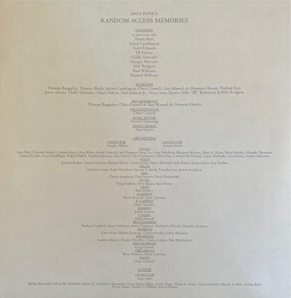 Daft Punk - Random Access Memories (Drumless Edition) - Vinyl Record image 6