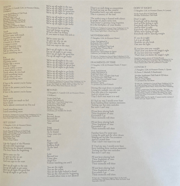 Daft Punk - Random Access Memories (Drumless Edition) - Vinyl Record image 8