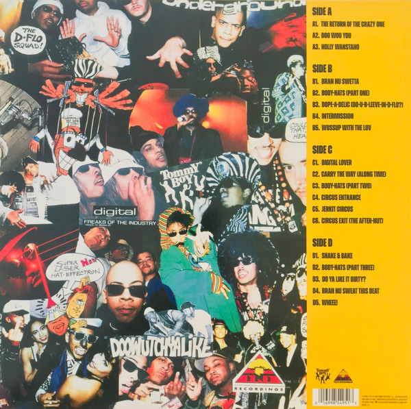 Digital Underground - "Body-Hat" Syndrome - Vinyl Record 2xlp image 2
